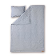 Reno Bomull Sengesett Lysblå 150X210 +50X60