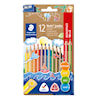 Fargeblyanter Jumbo 10+2-pakning FSC 100% Staedtler