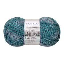 Novita 7 Veljestä Lapintaika Lanka Villasekoite 100 g,, magia 812