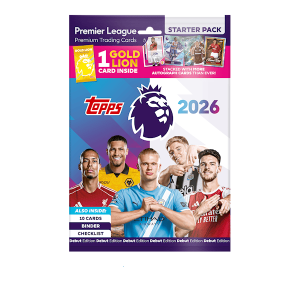 Premier League 25/26 Starter Pack Fotbollskort Topps