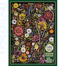 Pussel Flower Press: Happiness 1000 bitar, Cobble Hill