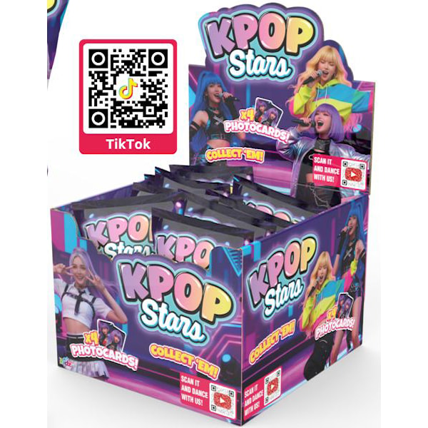 Photo Cards 6-Pack Asst. K-POP STARS