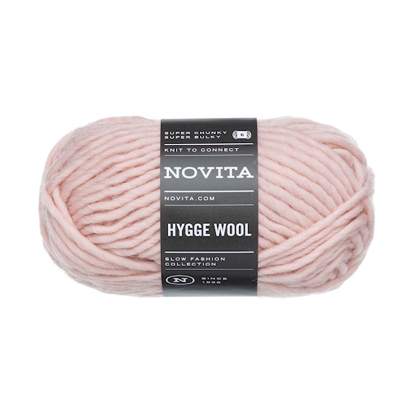 Hygge Wool Ullgarn 100 g rosevann 504 Novita