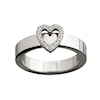 Edblad Glow Heart Ring Steel S
