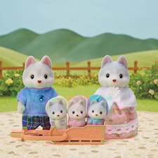 Familjen Husky Sylvanian Families