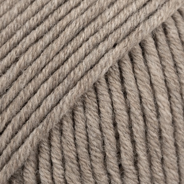 Merino Extra Fine Mix Garn Merinoull 50 g Ljust Brun (07) Drops