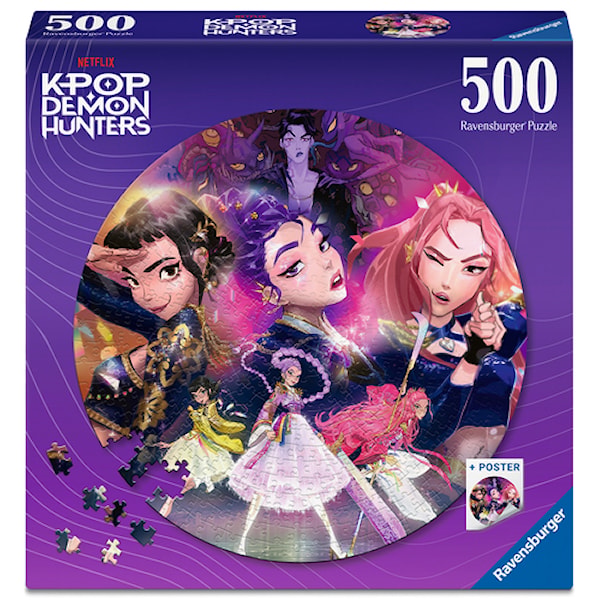 KPop Demon Hunters Pussel Circle 500 bitar, Ravensburger