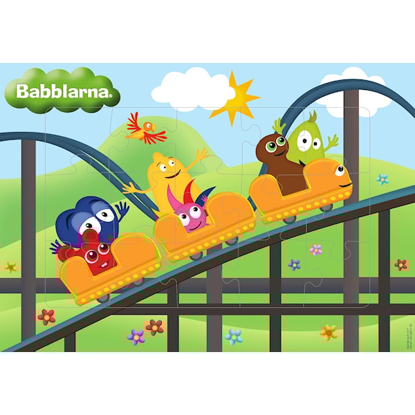 Rampussel 15 bitar, Babblarna