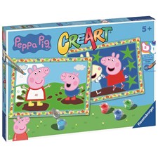 Paint by numbers Peppa Pig CreArt