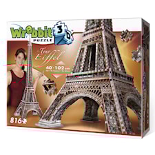 3D Pussel Eiffel Tower 816 bitar Wrebbit