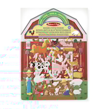 Reusable Puffy Stickers Farm Melissa & Doug