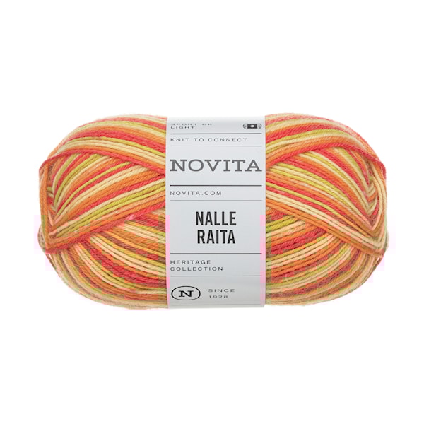 Novita Nalle Raita Garn Ullmix 100g Klovn (8171) Novita