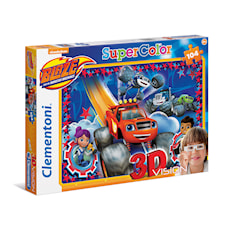 3D-puslespill Blaze, 104 brikker, Clementoni