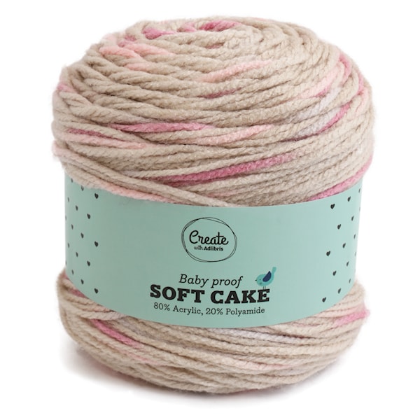 Adlibris Soft Cake 100g Raspberry Swirl B131