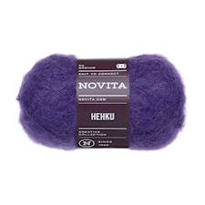 Hehku Garn Mohair Ullmix 50g Vild 785 Novita