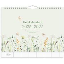 Väggkalender 26/27 Hemkalendern Burde