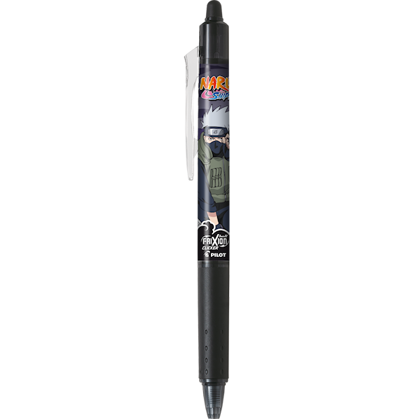 Frixion Ball Clicker 0,7 Svart Slettbart Naruto Pilot