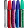 Glitterlim standard färger 5-pack