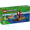 Merirosvolaivan matka LEGO® Minecraft (21259)