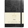 Kalender 2026 A6 Liten Veckokalender Forma Deluxe Svart Burde
