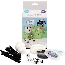 DIY-askartelupakkaus, lammas, 1 set