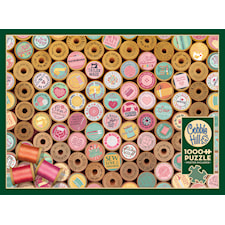 Pussel Sew Happy! 1000 bitar, Cobble Hill