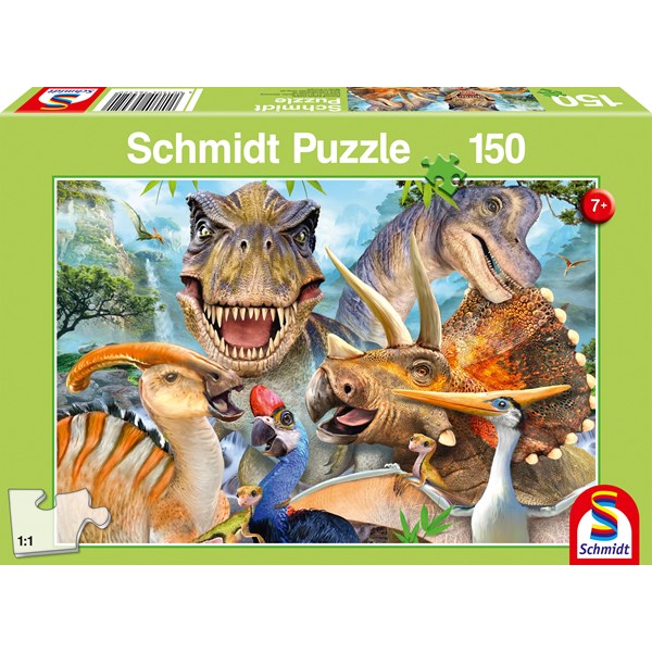 Dinotopia Pussel 150 bitar Schmidt