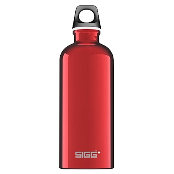 Drikkeflaske, Traveller, 0,6 L, Rød, SIGG