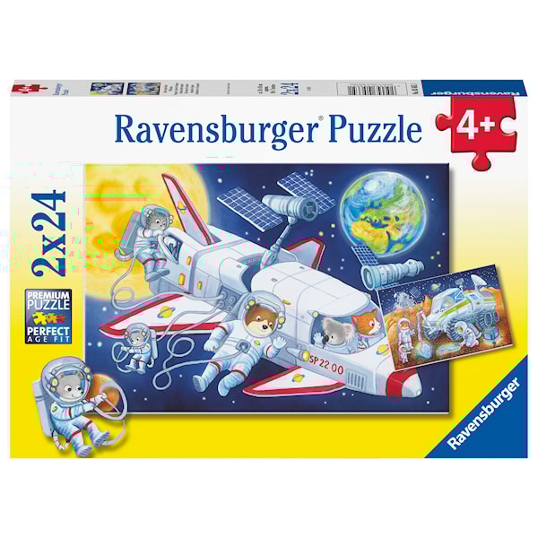 Journey through space Pussel 2x24 bitar Ravensburger
