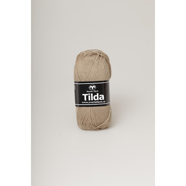 Svarta Fåret Tilda Garn Bomullsmix 50g nougat 510