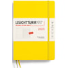 Kalender A5 2025 Weekly Planner/Notebook Hard Lemon Leuchtturm1917