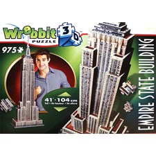 3D-puslespill Empire State Building Wrebbit