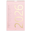 Familjekalender 2026 Color 250x410 mm Burde