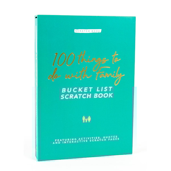 Utklippsbok Bucketlist Familien, Gift Republic Ltd.