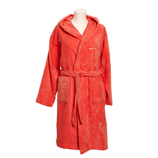 GANT Home Light Velour Morgonrock 100% Bomull S Coral Orange