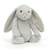 Bashful Shimmer Bunny Medium 31 cm Ljusgrå Jellycat