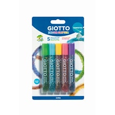 Giotto Decor Glitter Lim Confetti 5-pakkaus