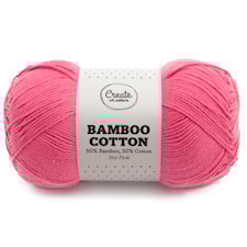Adlibris Bamboo Cotton 100g Hot Pink A524