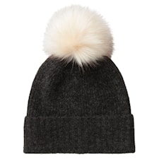 Mössa Pompom, Diana, Mörkgrå