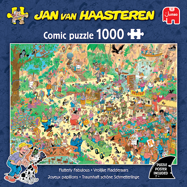 Jan Van Haasteren Flutterly Fabulous Pussel 1000 bitar