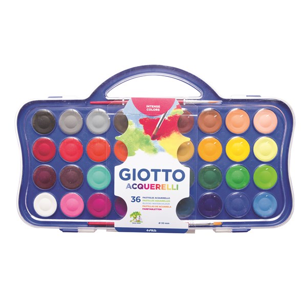Giotto Vattenfärg 36-pack
