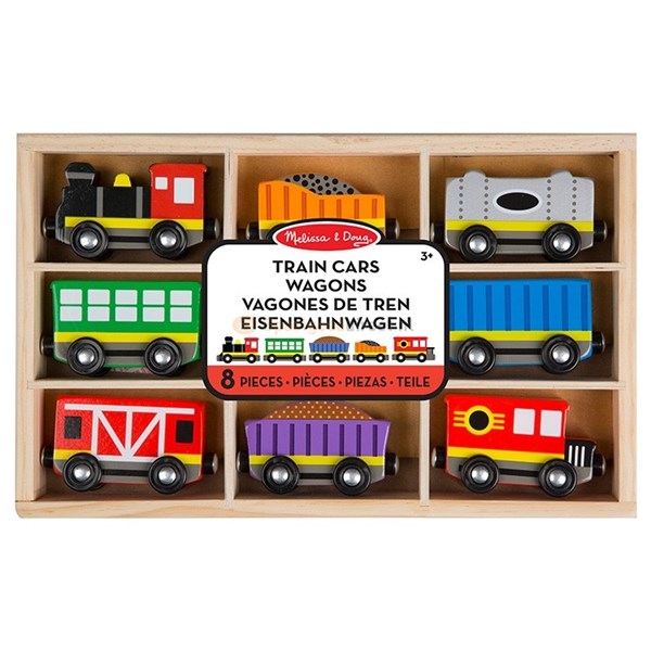 Wooden Train Cars