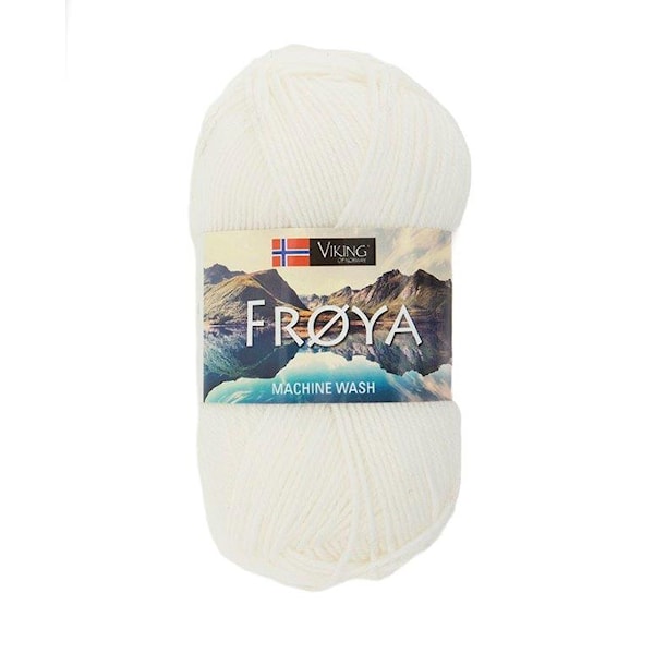 Viking of Norway Frøya 50 gr Hvit 202