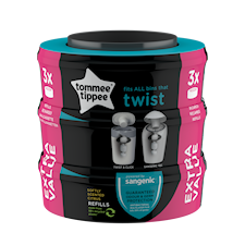 Sangenic Twist/Tec Refill 3 stk. Tommee Tippee