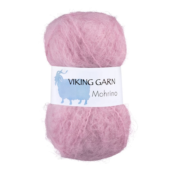 Mohrino Garn 50 g Rosa 564 Viking Garn