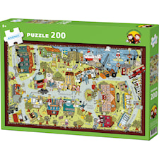 Lassemaja Valleby Puzzle 200 kpl Core