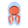 Surfbräda Krabba 40,5 x 23,5 x 2,5 cm Suntoy