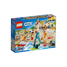 Figursamling – moro på stranden, LEGO City Town (60153)