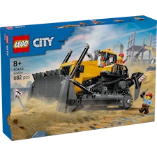Keltainen puskutraktori LEGO® City (60466)