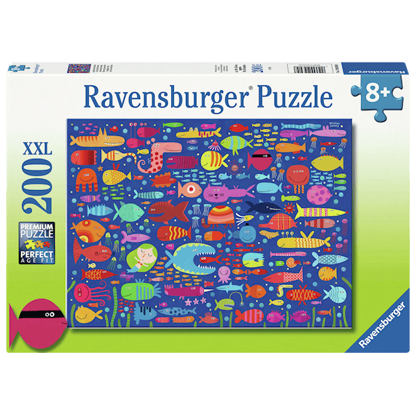 Funny Fish Friends Pussel 200 XXL Bitar, Ravensburger